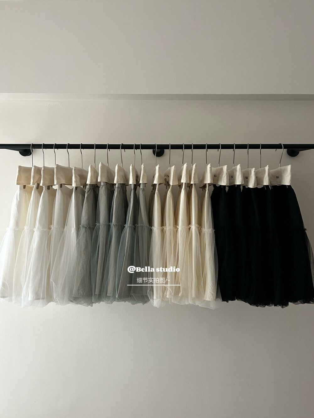 Elegant and fairy-like mesh cake tutu skirt