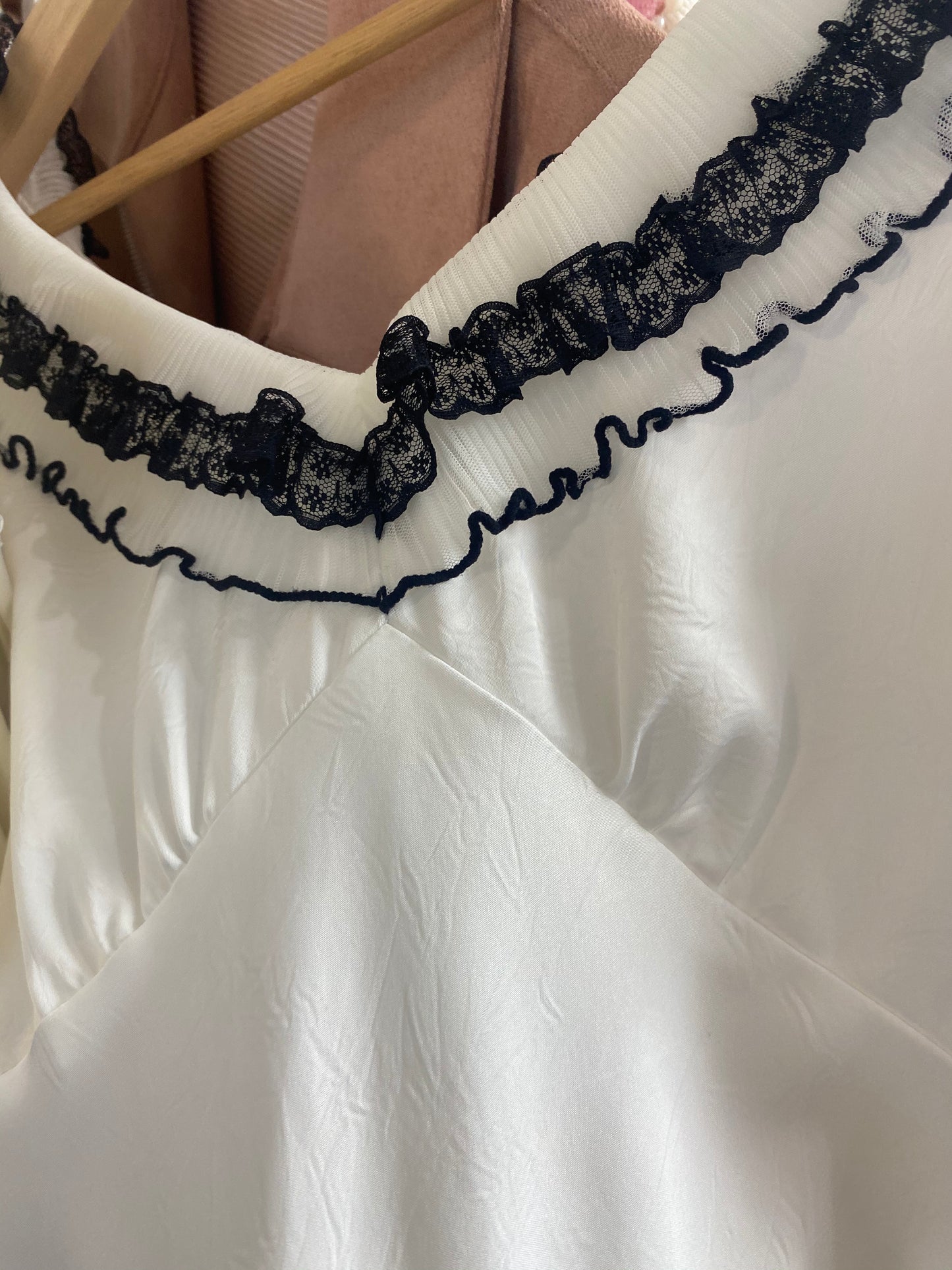 Lace Puff Sleeve V-Neck Dress
