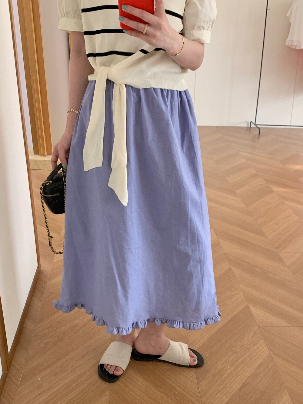 Dopamine color versatile skirt